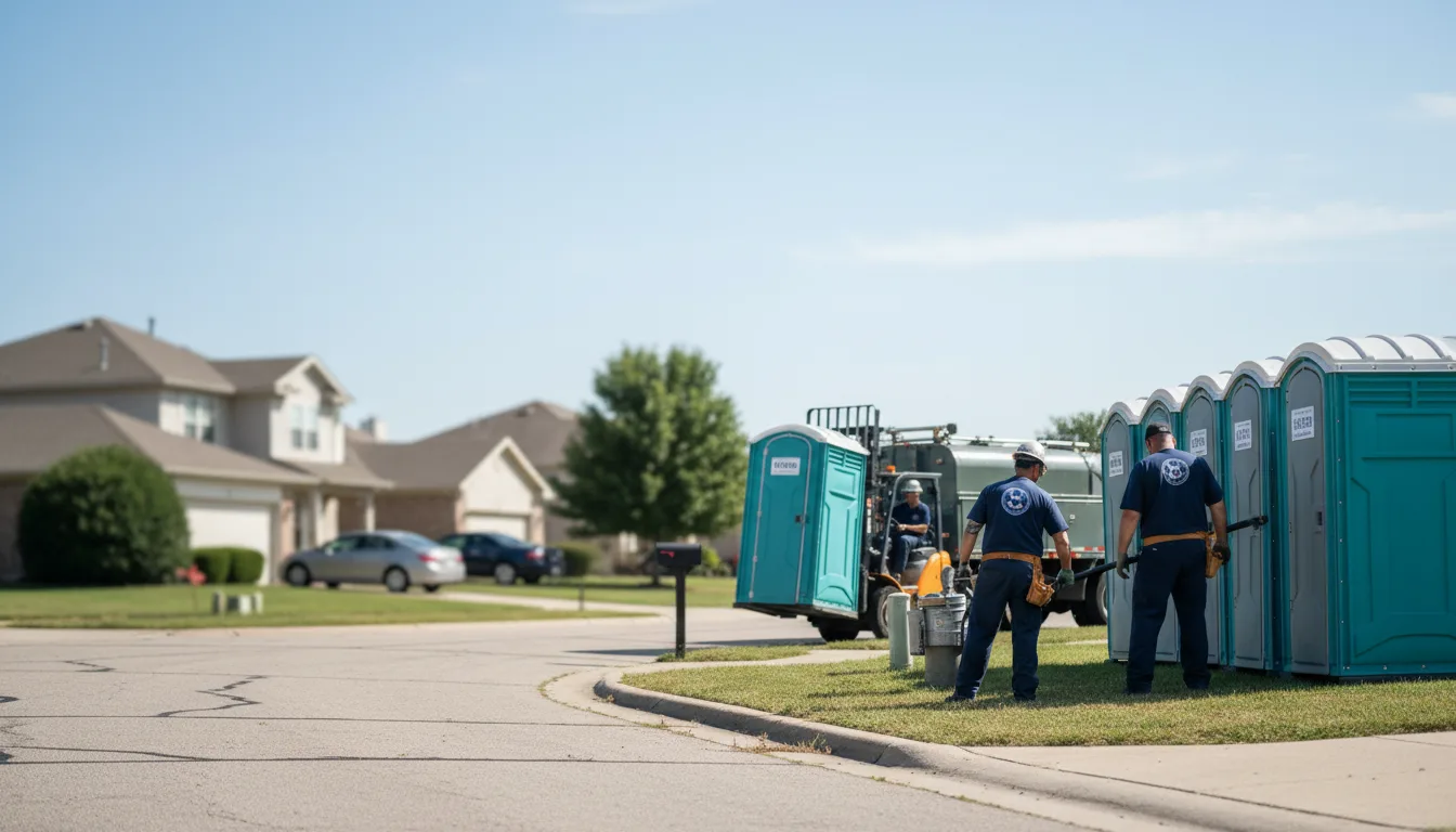 Porta Potty Rental in Tribune, KS near me